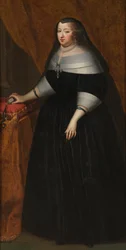 Porträtt av Maria Giovanna Battista